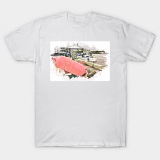 Covehead Harbour Fishing Boat, PEI 4 T-Shirt